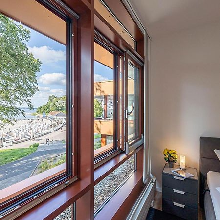 Fewo1846 Intermar - Leichte Brise - Modernes Studioapartment Mit Meerblick Glücksburg المظهر الخارجي الصورة