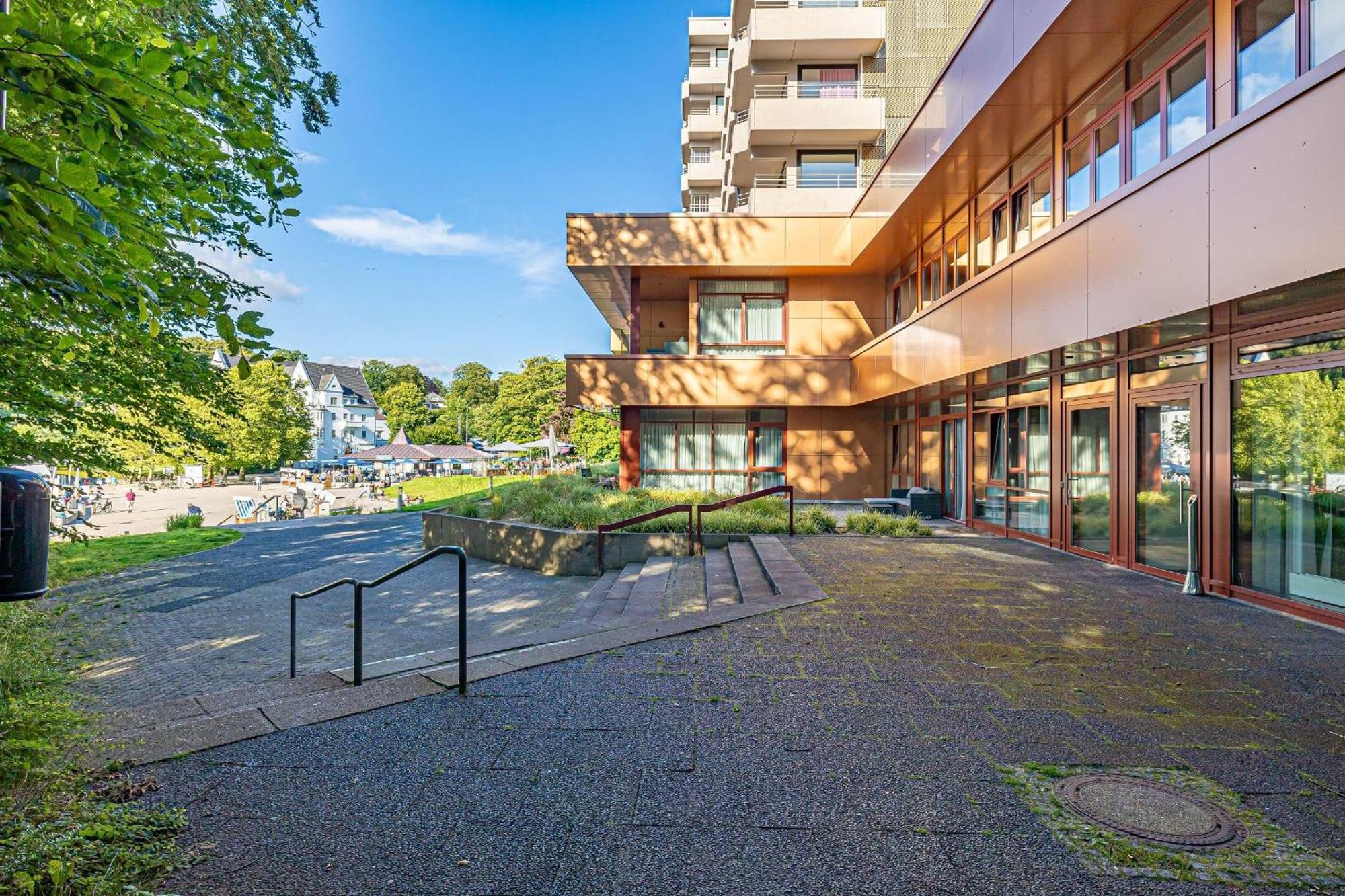 Fewo1846 Intermar - Leichte Brise - Modernes Studioapartment Mit Meerblick Glücksburg المظهر الخارجي الصورة